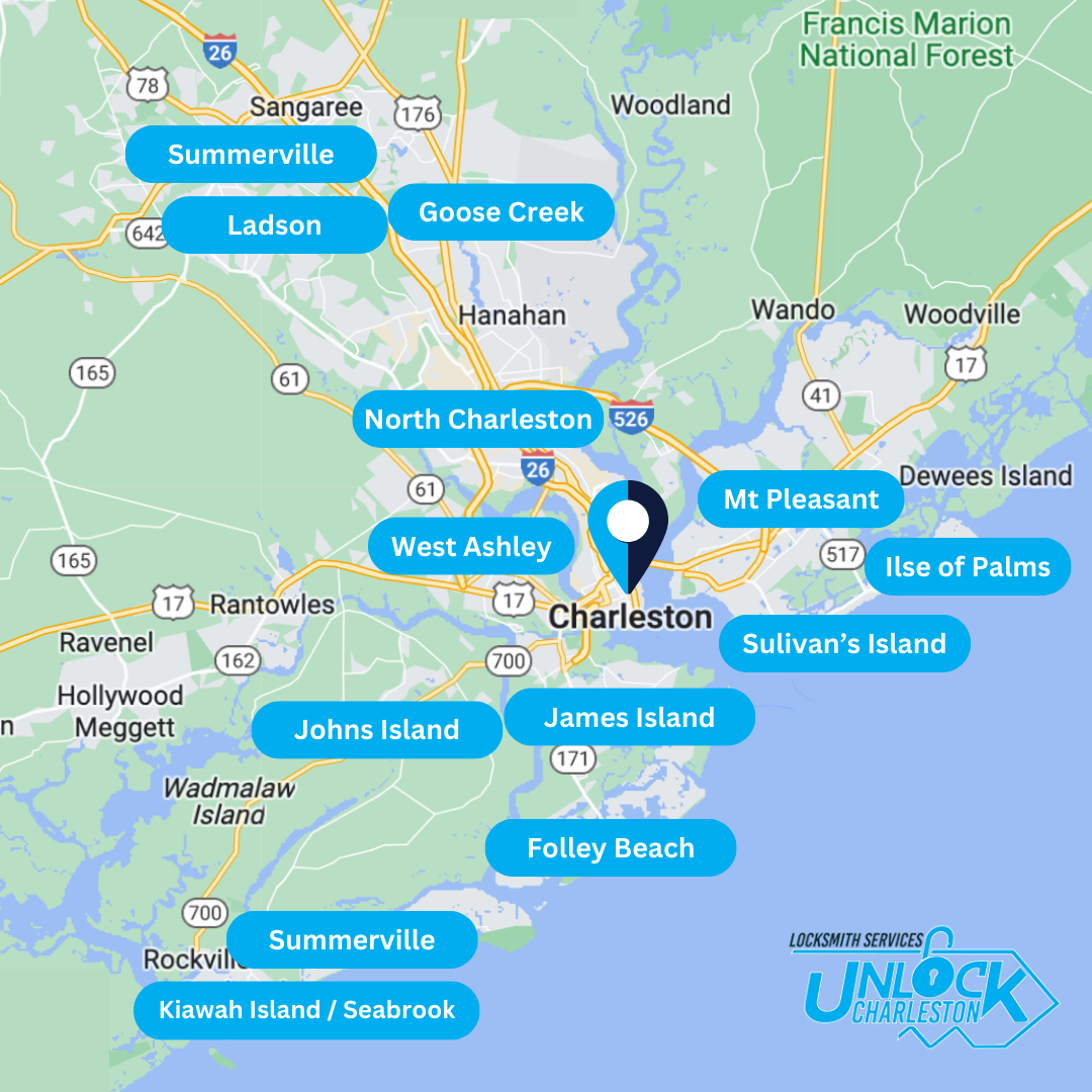 locksmith service area charleston